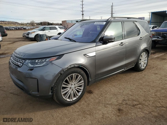 2017 Land Rover Discovery HSE with VIN SALRRBBK4HA013405, listed as a Copart auction lot 84048494 with 93,502 mi miles and Salvage Title. Bid and sale history available at carsss.com. Image 1.