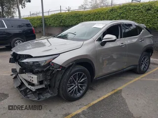2025 Lexus NX with VIN 2T2GGCEZ8SC060289, listed as a IAAI auction lot 41869715 with 13,767 mi miles. Bid and sale history available at carsss.com. Image 19.
