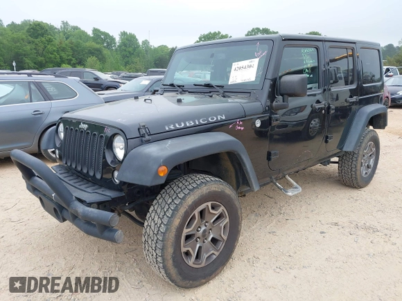 2015 Jeep Wrangler Unlimited Rubicon with VIN 1C4BJWFG7FL688728, listed as a IAAI auction lot 42054304 with 100,152 mi miles and . Bid and sale history available at DreamBid. Image 17.