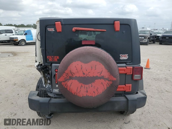 2018 Jeep Wrangler JK Unlimited Sport S with VIN 1C4HJWDG3JL930873, listed as a Copart auction lot 44681095 with 129,178 mi miles and Salvage Title. Bid and sale history available at carsss.com. Image 6.