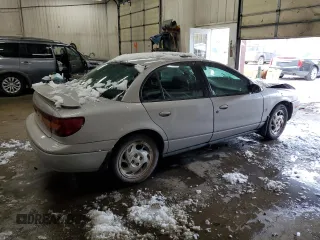 2001 Saturn SL with VIN 1G8ZK54791Z298951, listed as a Copart auction lot 89198795 with 157,208 mi miles and Salvage title. Bid and sale history available at DreamBid. Image 3.