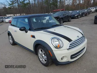 2012 MINI Hardtop with VIN WMWSU3C54CT259872, listed as a IAAI auction lot 41698147 with 98,181 mi miles and . Bid and sale history available at DreamBid. Image 1.
