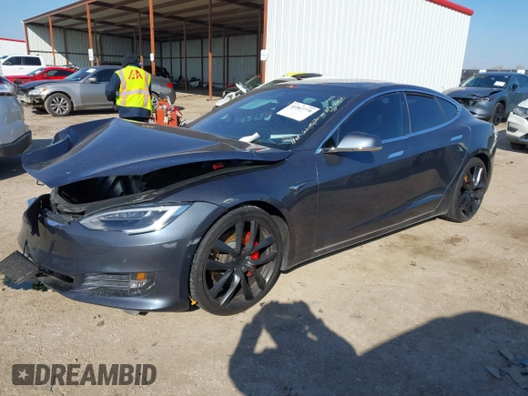2018 Tesla Model S 75D with VIN 5YJSA1E49JF294699, listed as a IAAI auction lot 41567770 with 34,644 mi miles and . Bid and sale history available at DreamBid. Image 17.