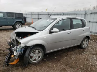 2008 Chevrolet Aveo LS with VIN KL1TD666X8B240163, listed as a Copart auction lot 78745554 with Not Provided miles and Salvage Title. Bid and sale history available at DreamBid. Image 1.