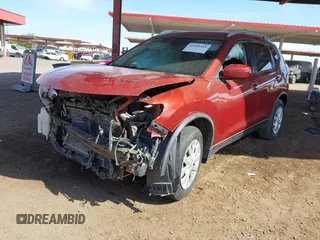 2016 Nissan Rogue S with VIN JN8AT2MT8GW017779, listed as a IAAI auction lot 41969444 with 57,001 mi miles. Bid and sale history available at carsss.com. Image 18.