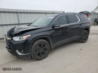 2019 Chevrolet Traverse LT Leather with VIN 1GNERHKWXKJ319048, listed as a Copart auction lot 44794255 with 86,960 mi miles and Salvage Title. Bid and sale history available at carsss.com. Image 1.