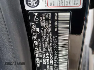 2015 Mercedes-Benz E-Class E 350 Sport with VIN WDDHF5KB0FB128075, listed as a Copart auction lot 44766415 with 118,212 mi miles and Salvage Title. Bid and sale history available at carsss.com. Image 14.