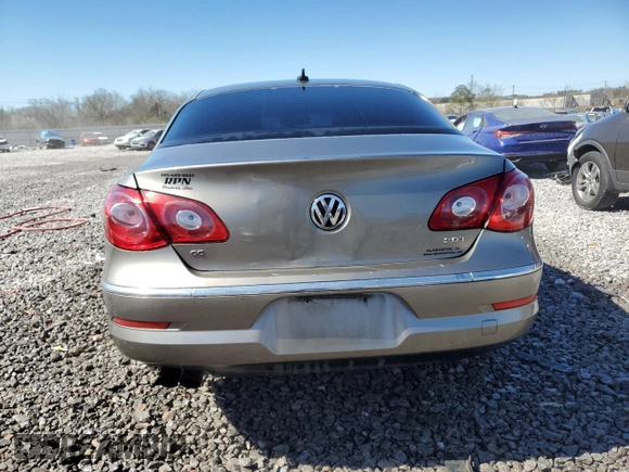 2012 Volkswagen CC Sport with VIN WVWMN7AN0CE510698, listed as a Copart auction lot 46838775 with 231,825 mi miles and Salvage Title. Bid and sale history available at carsss.com. Image 6.