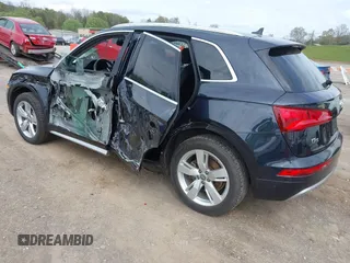 2019 Audi Q5 Premium Plus with VIN WA1BNAFY9K2144483, listed as a IAAI auction lot 41898239 with 54,676 mi miles. Bid and sale history available at carsss.com. Image 3.