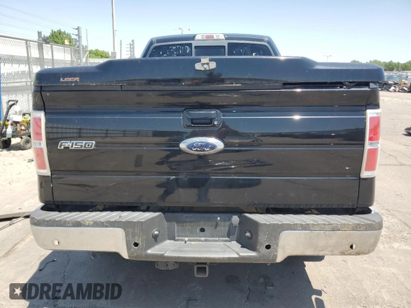 2009 Ford F-150 XL with VIN 1FTPW14V39FA05910, listed as a Copart auction lot 61620655 with 152,400 mi miles and Clean title. Bid and sale history available at DreamBid. Image 6.