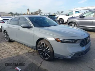 2023 Honda Accord Touring with VIN 1HGCY2F81PA035053, listed as a IAAI auction lot 41807628 with 57,422 mi miles and . Bid and sale history available at DreamBid. Image 1.