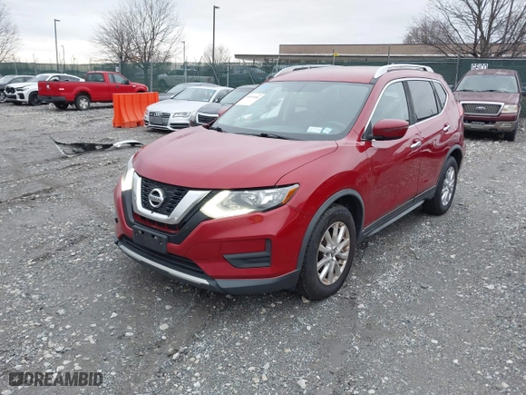 2017 Nissan Rogue SL with VIN JN8AT2MV6HW267377, listed as a IAAI auction lot 41143466 with 200,964 mi miles. Bid and sale history available at carsss.com. Image 17.