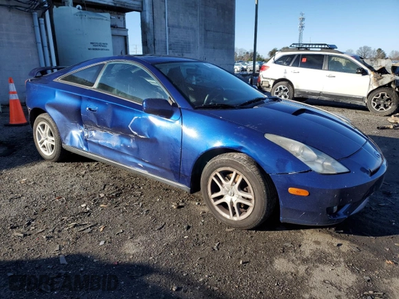 2003 Toyota Celica GT with VIN JTDDR32T530147760, listed as a Copart auction lot 86817994 with 105,282 mi miles and Salvage Title. Bid and sale history available at carsss.com. Image 4.