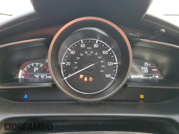 2018 Mazda CX-3 Sport with VIN JM1DKDB7XJ0313152, listed as a Copart auction lot 84892764 with 42,727 mi miles and Salvage Title. Bid and sale history available at carsss.com. Image 9.