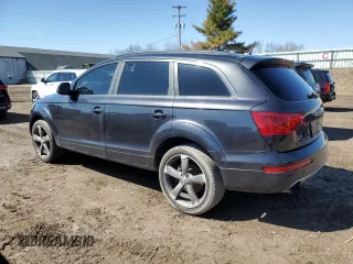2015 Audi Q7 3.0T Premium Plus with VIN WA1LGAFE9FD001032, listed as a Copart auction lot 52765595 with 146,502 mi miles and Clean Title. Bid and sale history available at carsss.com. Image 2.
