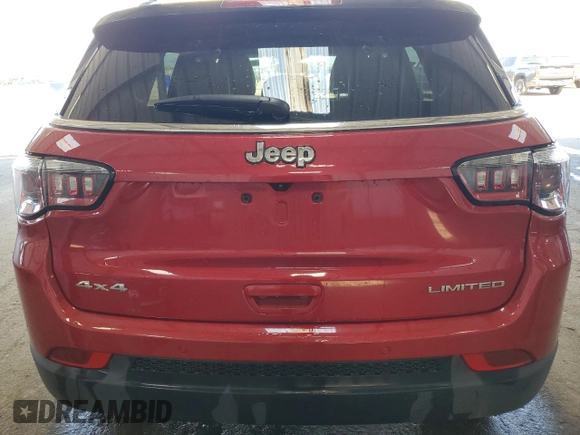 2025 Jeep Compass Limited z VIN 3C4NJDCN9ST552801, wystawiony jako Copart lot #64312945 z przebiegiem 3 401 mil mil oraz Szkoda całkowita • Salvage title. Historia ofert i sprzedaży dostępna na DreamBid. Obrazek 6.