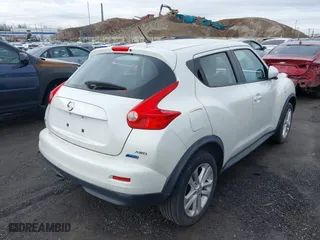 2013 Nissan Juke S with VIN JN8AF5MV7DT224719, listed as a IAAI auction lot 41725554 with 140,285 mi miles. Bid and sale history available at carsss.com. Image 4.