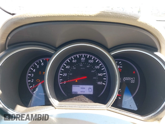 2011 Nissan Murano SV z VIN JN8AZ1MW1BW186845, wystawiony jako IAAI lot #41781602 z przebiegiem 200 547 mil mil oraz . Historia ofert i sprzedaży dostępna na DreamBid. Obrazek 7.