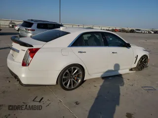 2017 Cadillac CTS-V z VIN 1G6A15S66H0145204, wystawiony jako Copart lot #74996224 z przebiegiem 28 261 mil mil oraz Szkody całkowita. Historia ofert i sprzedaży dostępna na DreamBid. Obrazek 3.
