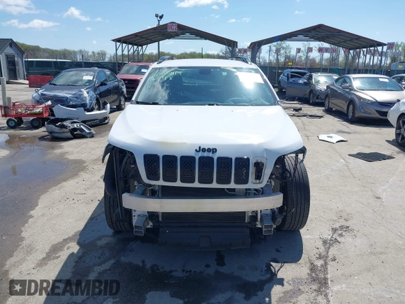 2020 Jeep Cherokee Altitude with VIN 1C4PJMLN7LD554191, listed as a IAAI auction lot 41975413 with 55,923 mi miles. Bid and sale history available at carsss.com. Image 13.