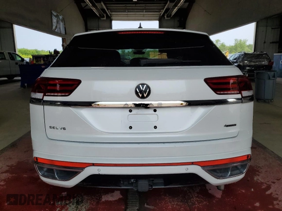 2023 Volkswagen Atlas SEL Premium R-Line с VIN 1V2FE2CA7PC203504, выставлен на аукционе Copart как лот 57632605 с пробегом 47 875 миль миль и Списание • Salvage title. История ставок и продаж доступна на DreamBid. Изображение 6.