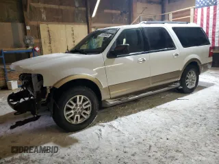 2013 Ford Expedition Max XLT with VIN 1FMJK1J57DEF38374, listed as a Copart auction lot 44600925 with 172,541 mi miles and Clean title. Bid and sale history available at DreamBid. Image 1.