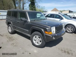 2006 Jeep Commander with VIN 1J8HG48KX6C229068, listed as a Copart auction lot 54003995 with 186,875 mi miles and Salvage Title. Bid and sale history available at carsss.com. Image 4.