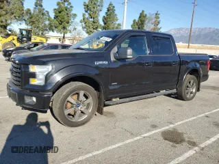 2015 Ford F-150 XLT with VIN 1FTEW1EP9FKE90564, listed as a Copart auction lot 50532105 with 123,494 mi miles and Salvage title. Bid and sale history available at DreamBid. Image 1.