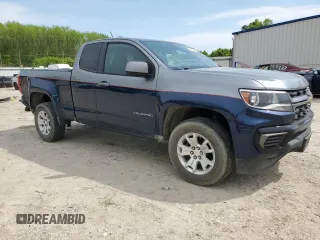 2021 Chevrolet Colorado 2WD LT with VIN 1GCHSCEA3M1274938, listed as a Copart auction lot 52764365 with 27,065 mi miles and Salvage Title. Bid and sale history available at carsss.com. Image 4.