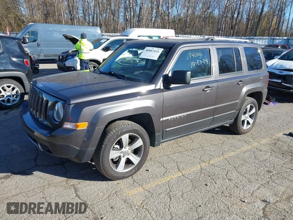 2017 Jeep Patriot High Altitude with VIN 1C4NJRFB7HD194823, listed as a IAAI auction lot 40807424 with 65,956 mi miles. Bid and sale history available at carsss.com. Image 17.