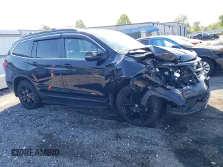 2021 Honda Pilot Special Edition with VIN 5FNYF6H26MB077053, listed as a Copart auction lot 55793135 with 83,110 mi miles and Salvage title. Bid and sale history available at DreamBid. Image 4.