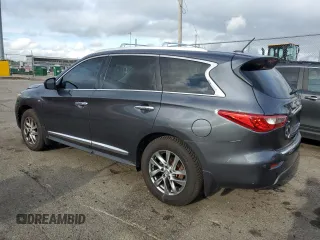 2014 Infiniti QX60 with VIN 5N1AL0MM6EC530421, listed as a Copart auction lot 55479135 with 145,573 mi miles and Clean Title. Bid and sale history available at DreamBid. Image 2.