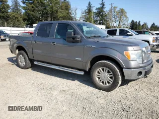 2011 Ford F-150 XLT with VIN 1FTFW1ET3BFB63789, listed as a Copart auction lot 54613875 with 152,982 mi miles and Salvage Title. Bid and sale history available at carsss.com. Image 4.
