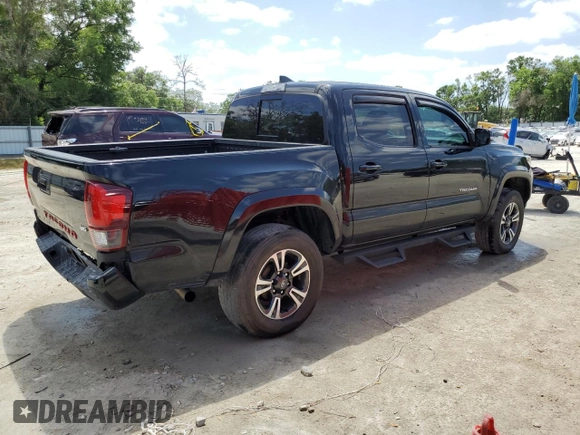 2018 Toyota Tacoma SR5 with VIN 3TMAZ5CN0JM058283, listed as a Copart auction lot 53863265 with 135,562 mi miles and Salvage Title. Bid and sale history available at DreamBid. Image 3.
