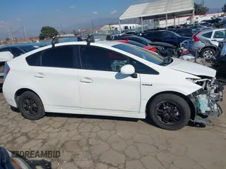 2013 Toyota Prius One with VIN JTDKN3DU9D5636515, listed as a IAAI auction lot 41505799 with 184,600 mi miles. Bid and sale history available at carsss.com. Image 14.