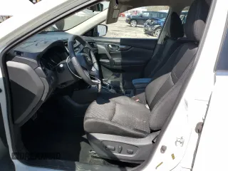 2017 Nissan Rogue SV with VIN KNMAT2MTXHP606629, listed as a Copart auction lot 50527055 with 121,666 mi miles and Salvage Title. Bid and sale history available at carsss.com. Image 7.