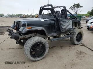 1995 Jeep Wrangler S z VIN 1J4FY19P4SP284343, wystawiony jako Copart lot #57966715 z przebiegiem Nie podano mil oraz Czysty tytuł • Clean title. Historia ofert i sprzedaży dostępna na DreamBid. Obrazek 1.
