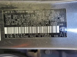 2008 Toyota Matrix STD with VIN 2T1KR32E38C686383, listed as a Copart auction lot 53253935 with 155,430 mi miles and Salvage Title. Bid and sale history available at DreamBid. Image 12.