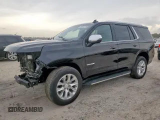 2023 Chevrolet Tahoe Premier с VIN 1GNSCSKD6PR520373, выставлен на аукционе Copart как лот 60642175 с пробегом Не указан миль и Списание • Salvage title. История ставок и продаж доступна на DreamBid. Изображение 1.