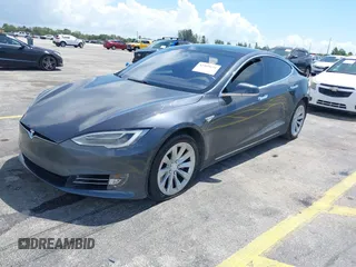 2016 Tesla Model S 70 with VIN 5YJSA1E16GF156312, listed as a IAAI auction lot 42469451 with 90,317 mi miles and . Bid and sale history available at DreamBid. Image 18.