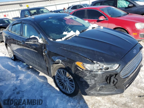 2014 Ford Fusion SE with VIN 3FA6P0HD8ER254128, listed as a Copart auction lot 41591585 with 170,985 mi miles and Salvage Title. Bid and sale history available at carsss.com. Image 4.