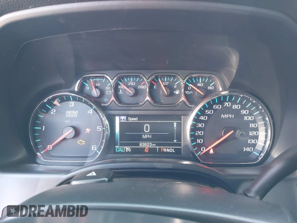 2018 Chevrolet Silverado 1500 LT with VIN 3GCPCREC5JG506529, listed as a IAAI auction lot 41834983 with 83,623 mi miles and . Bid and sale history available at DreamBid. Image 7.