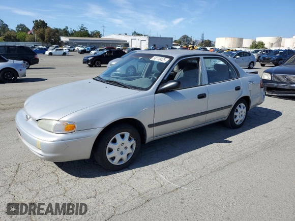2002 Chevrolet Prizm z VIN 1Y1SK52862Z410699, wystawiony jako Copart lot #58118425 z przebiegiem 157 609 mil mil oraz Szkoda całkowita • Salvage title. Historia ofert i sprzedaży dostępna na DreamBid. Obrazek 1.