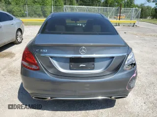 2017 Mercedes-Benz C C 300 with VIN WDDWF4JB1HR292660, listed as a Copart auction lot 52553005 with 110,942 mi miles and Salvage Title. Bid and sale history available at carsss.com. Image 6.