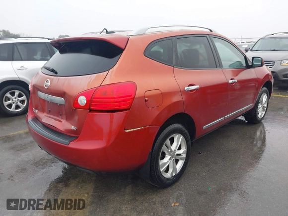2012 Nissan Rogue SL with VIN JN8AS5MT2CW259689, listed as a IAAI auction lot 41518493 with 95,968 mi miles and . Bid and sale history available at DreamBid. Image 4.