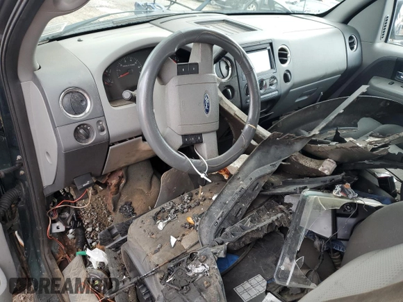 2008 Ford F-150 XLT с VIN 1FTPX14558KE15742, выставлен на аукционе Copart как лот 59422775 с пробегом 138 837 миль миль и Списание • Salvage title. История ставок и продаж доступна на DreamBid. Изображение 8.