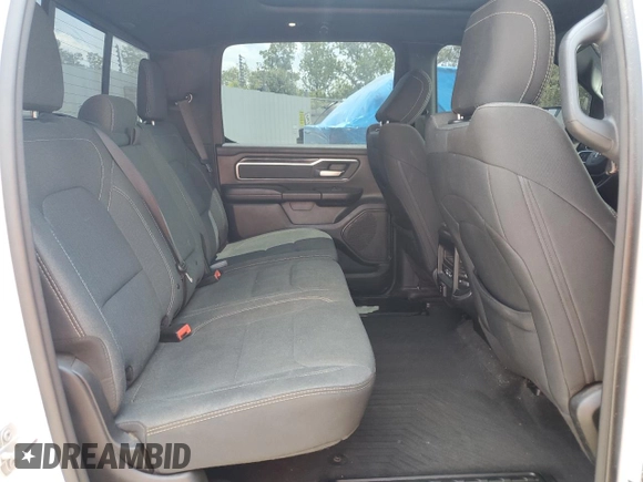 2021 Ram 1500 Big Horn with VIN 1C6SRFFT4MN585412, listed as a Copart auction lot 59391405 with 68,878 mi miles and Salvage title. Bid and sale history available at DreamBid. Image 10.