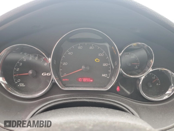 2009 Pontiac G6 1SA z VIN 1G2ZG57B494190810, wystawiony jako Copart lot #55098835 z przebiegiem 107 898 mil mil oraz Szkoda całkowita • Salvage title. Historia ofert i sprzedaży dostępna na DreamBid. Obrazek 9.