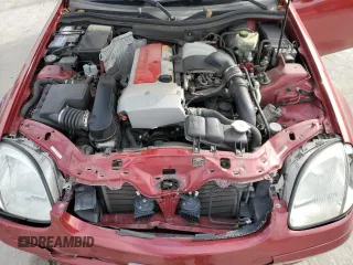 2001 Mercedes-Benz SLK 230 Kompressor with VIN WDBKK49F01F223928, listed as a Copart auction lot 87061404 with 102,270 mi miles and Salvage title. Bid and sale history available at DreamBid. Image 11.