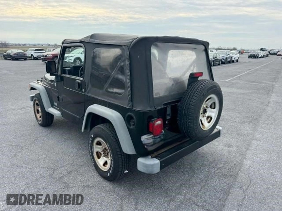 2005 Jeep Wrangler SE with VIN 1J4FA29145P369029, listed as a Copart auction lot 81878874 with 102,942 mi miles and Clean Title. Bid and sale history available at carsss.com. Image 3.